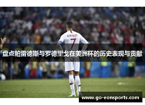 盘点帕雷德斯与罗德里戈在美洲杯的历史表现与贡献