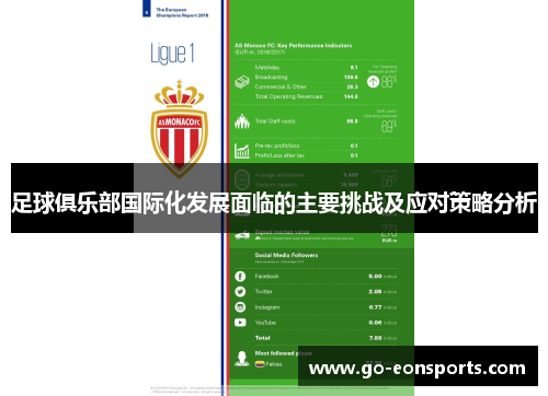 足球俱乐部国际化发展面临的主要挑战及应对策略分析 足球俱乐部国际化发展面临的主要挑战及应对策略分析