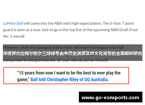 深度探究拉梅尔鲍尔三球绰号由来历史渊源及其文化背景的全面解析研究